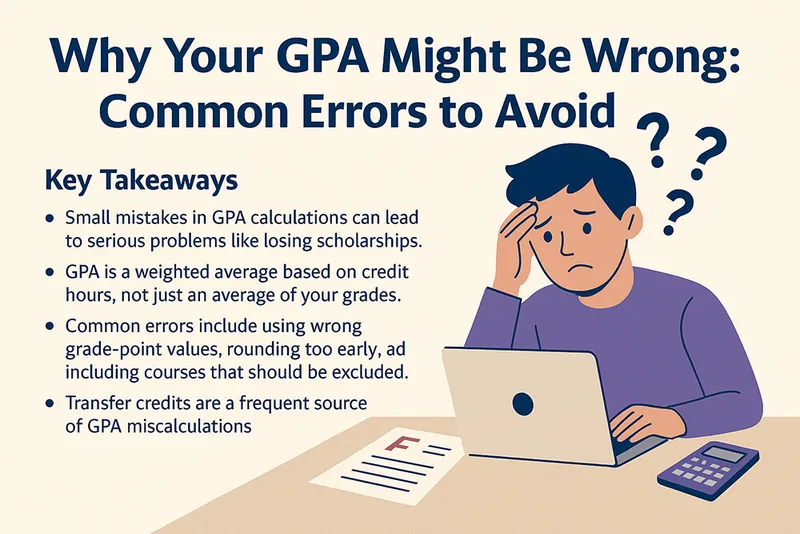Common GPA calculation errors checklist