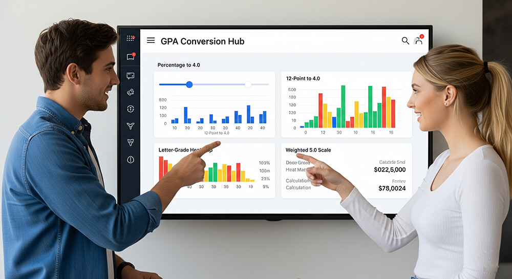 A collection of different GPA conversion charts and tools