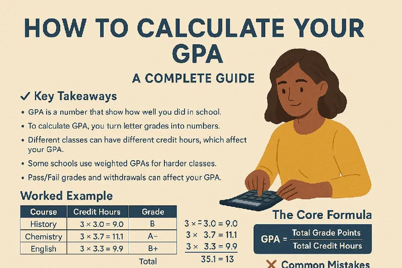Test-Optional vs. GPA Thresholds—how to calculate GPA step by step