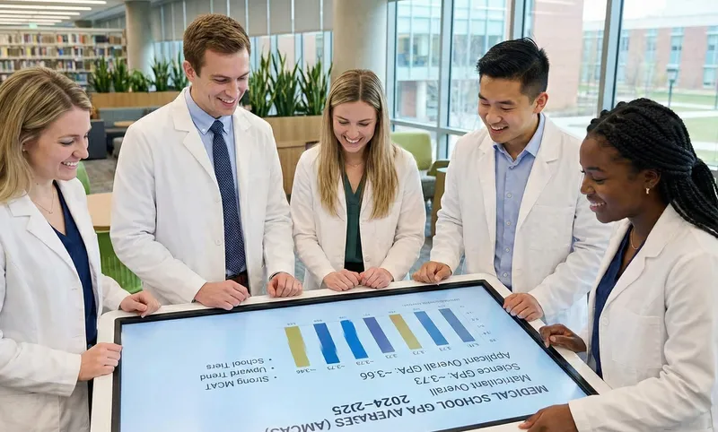 Medical school GPA averages guide for understanding professional program GPA expectations