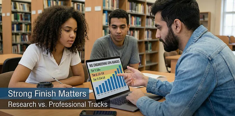MS engineering GPA requirements for GPA Expectations for Grad School