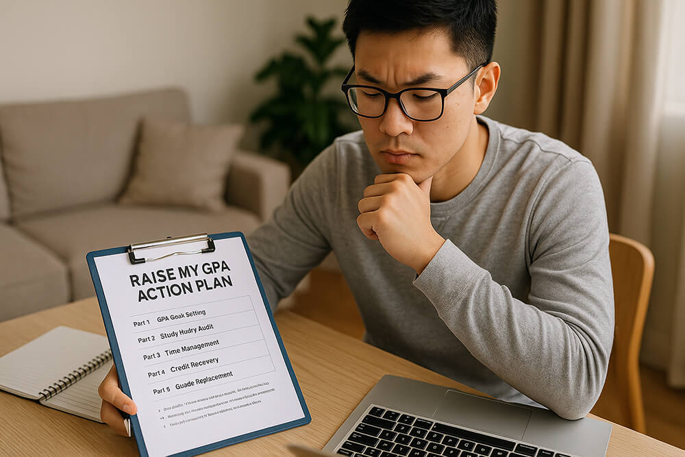 The 12-Week "Raise My GPA" Action Plan: A Complete Guide