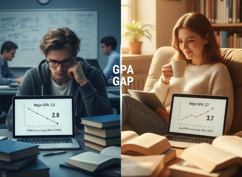 MBA Program Average GPAs vs STEM and non-STEM GPA splits