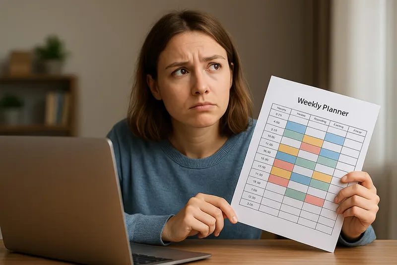 Time management templates for GPA improvement