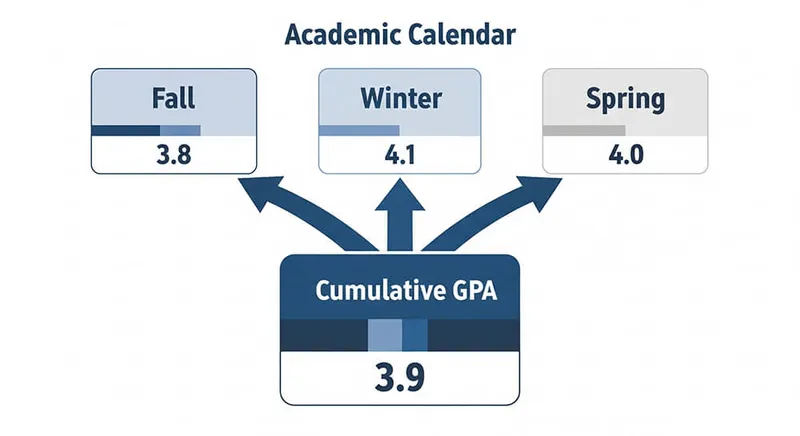 Trimester credits input for GPA calculator