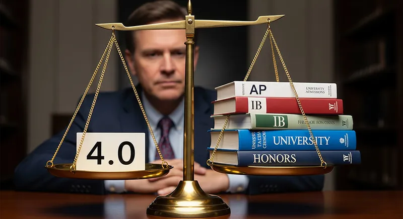 A scale balancing weighted vs unweighted GPA concepts
